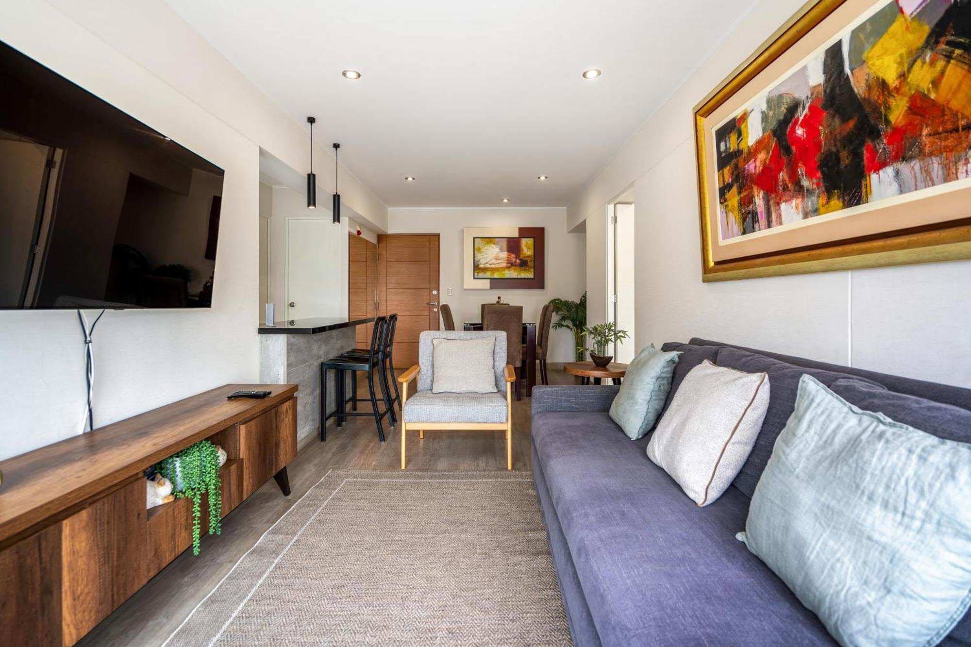 Modern 1Br Loft Close To The Seawalk Of Miraflores Лима Екстериор снимка