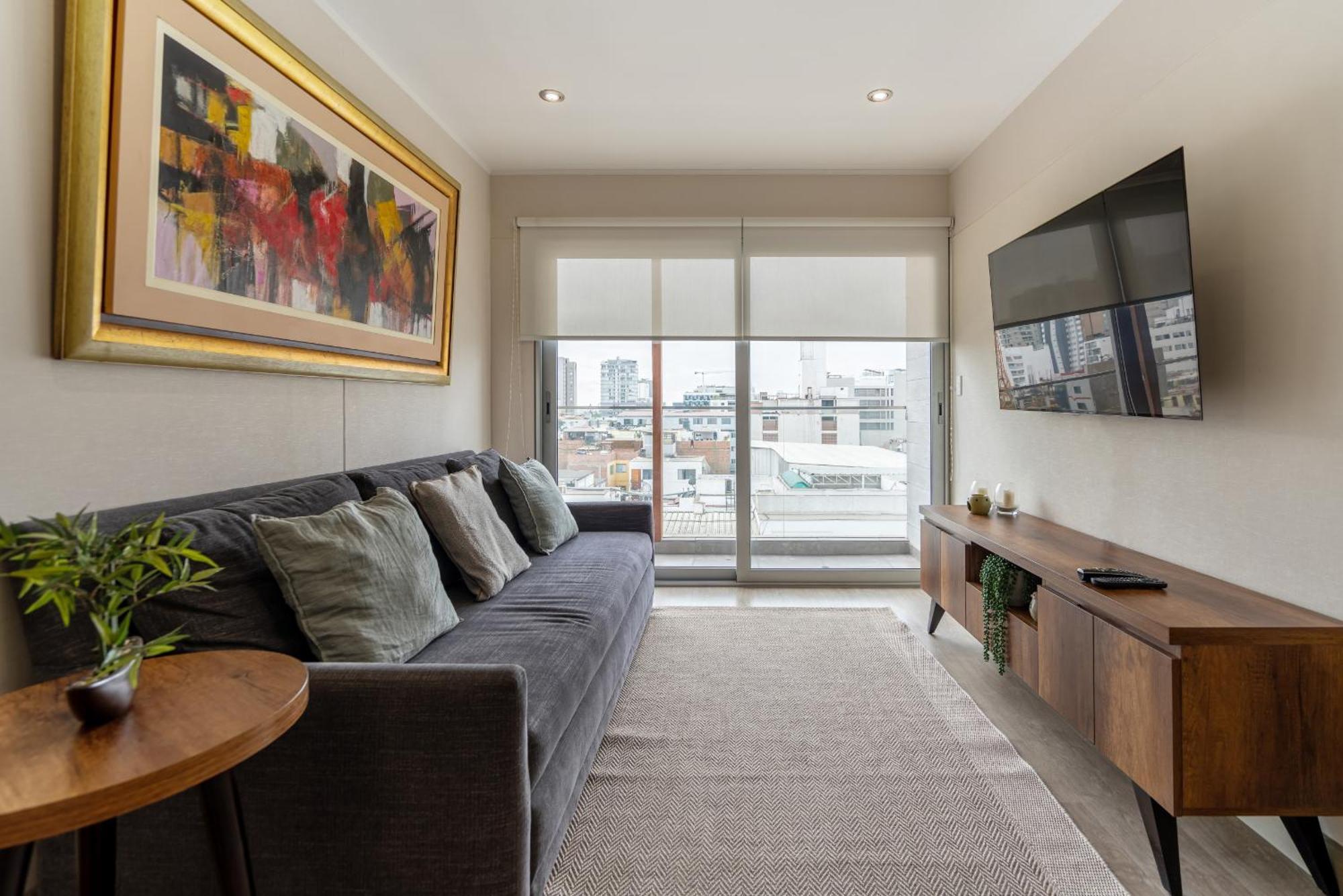 Modern 1Br Loft Close To The Seawalk Of Miraflores Лима Екстериор снимка