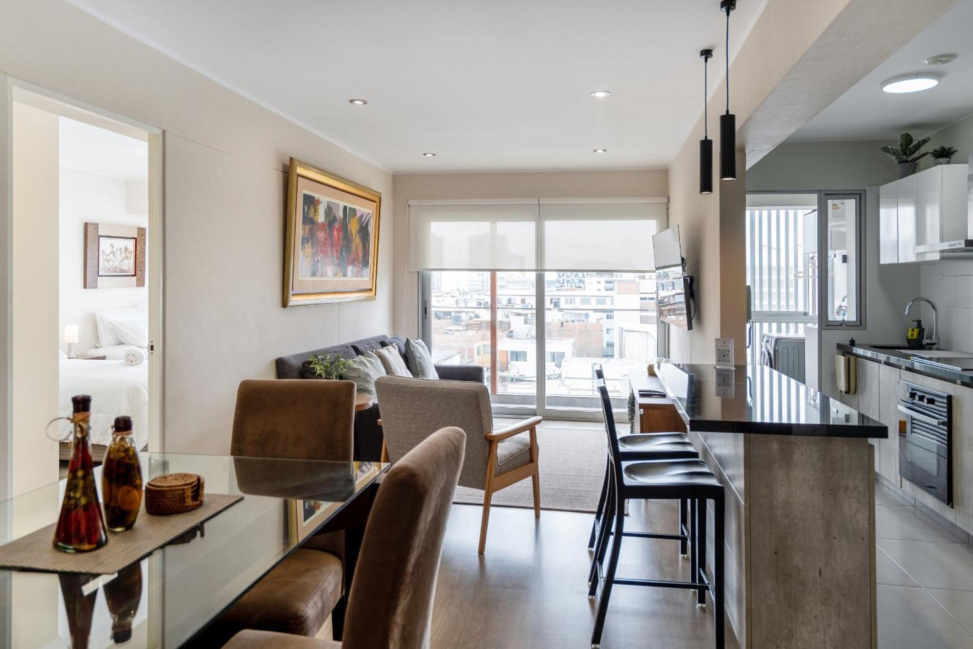 Modern 1Br Loft Close To The Seawalk Of Miraflores Лима Екстериор снимка